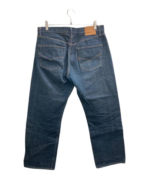 CANTON（キャントン）CANTON (キャントン) ノンウォッシュデニムパンツ インディゴ サイズ:W 36の古着・服飾アイテム