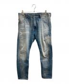 DIESELディーゼル）の古着「KRAYVERデニムパンツ」｜インディゴ