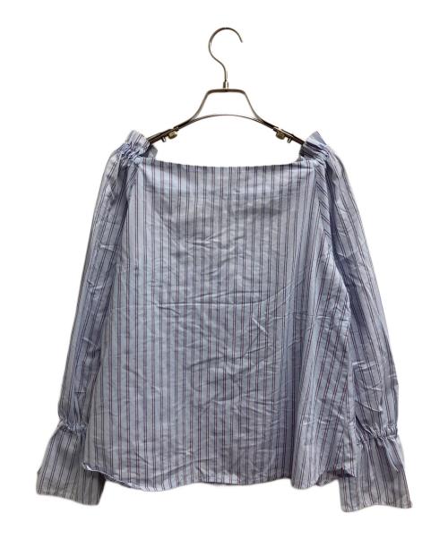 IENA（イエナ）IENA (イエナ) チューリップスリーブブラウス ブルー サイズ:Freeの古着・服飾アイテム