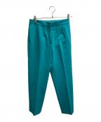 BALLSEYボールジィ）の古着「ライトダブルクロス テーパードパンツ」｜ブルー