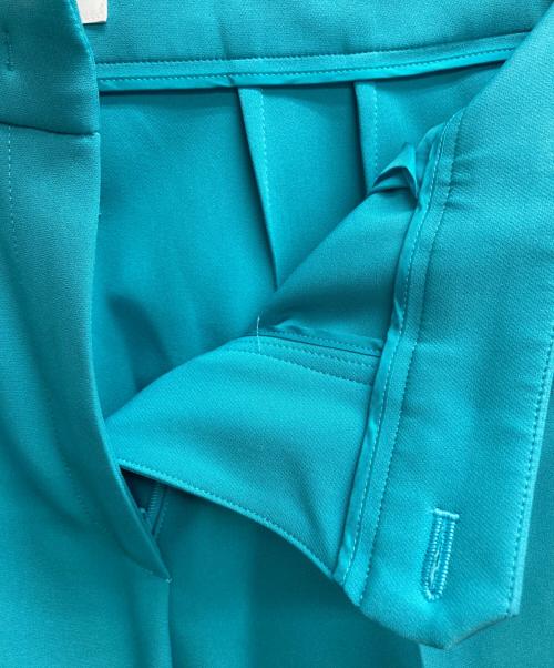 BALLSEY（ボールジィ）BALLSEY (ボールジィ) ライトダブルクロス テーパードパンツ ブルー サイズ:36の古着・服飾アイテム