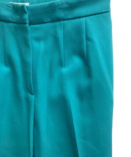 BALLSEY（ボールジィ）BALLSEY (ボールジィ) ライトダブルクロス テーパードパンツ ブルー サイズ:36の古着・服飾アイテム