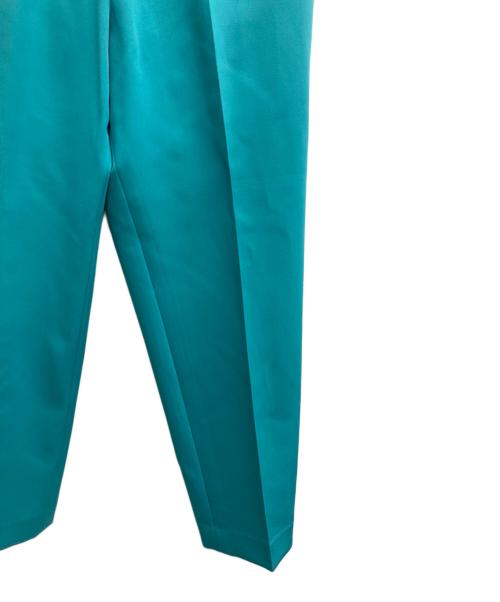 BALLSEY（ボールジィ）BALLSEY (ボールジィ) ライトダブルクロス テーパードパンツ ブルー サイズ:36の古着・服飾アイテム