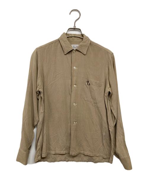 Carlos Ricardo（カルロス）Carlos Ricardo (カルロス) シャツ ベージュ サイズ:Sの古着・服飾アイテム