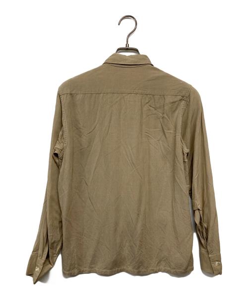 Carlos Ricardo（カルロス）Carlos Ricardo (カルロス) シャツ ベージュ サイズ:Sの古着・服飾アイテム