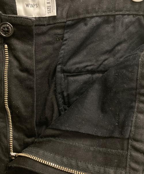 WTAPS（ダブルタップス）WTAPS (ダブルタップス) KHAKI TIGHT TROUSERS ブラック サイズ:2の古着・服飾アイテム