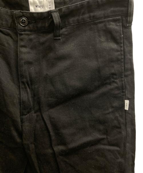 WTAPS（ダブルタップス）WTAPS (ダブルタップス) KHAKI TIGHT TROUSERS ブラック サイズ:2の古着・服飾アイテム