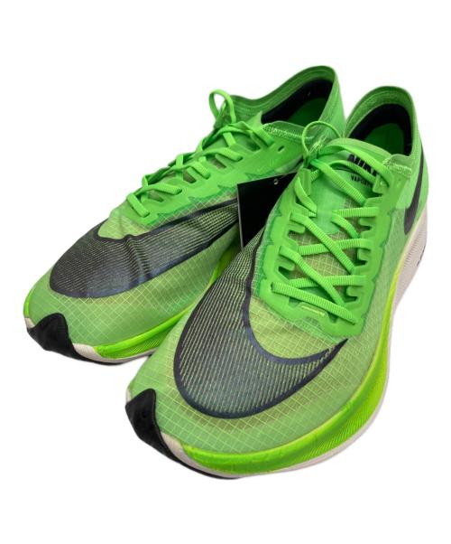 NIKE（ナイキ）NIKE (ナイキ) ZOOMX VAPORFLY NEXT% グリーン サイズ:27.5の古着・服飾アイテム