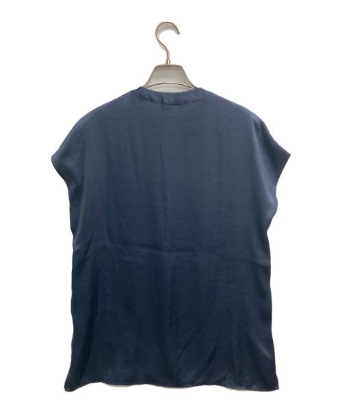 theory（セオリー）theory (セオリー) PKT POROVER ブラウス ネイビー サイズ:Sの古着・服飾アイテム