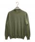 BALLANTYNE（バランタイン）の古着「カシミヤモックネックニット」｜オリーブ