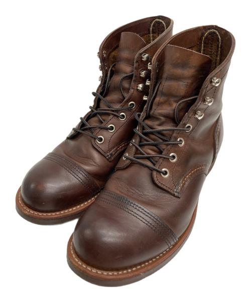RED WING（レッドウィング）RED WING (レッドウィング) アイアンレンジャー ブラウン サイズ:USA6.5の古着・服飾アイテム