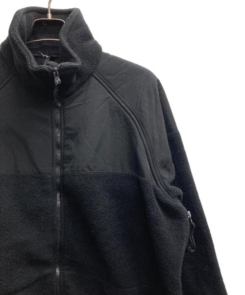 US ARMY（ユーエスアーミー）US ARMY (ユーエスアーミー) ポーラテック フリースジャケット ブラック サイズ:不明の古着・服飾アイテム