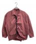 digawel（ディガウェル）の古着「ドローコードシャツジャケット」｜ピンク