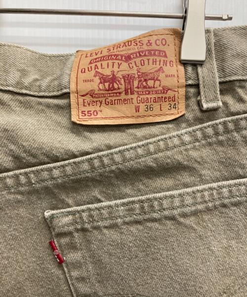 LEVI'S（リーバイス）LEVI'S (リーバイス) 550デニムパンツ ブラウン サイズ:W36の古着・服飾アイテム