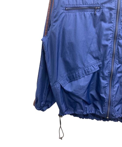 adidas（アディダス）adidas (アディダス) ナイロンジャケット ネイビー サイズ:XLの古着・服飾アイテム