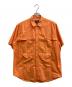 BEAMS PLUS（ビームスプラス）の古着「コットン リップストップ ショートスリーブ アドベンチャー シャツⅡ」｜オレンジ