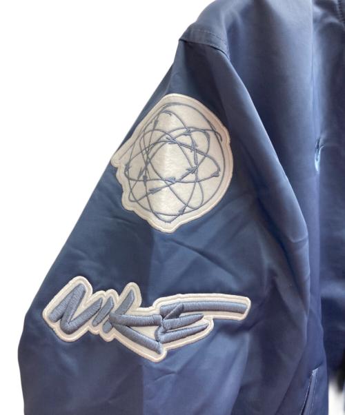 NIKE（ナイキ）NIKE (ナイキ) ブレイキン サテン ジャケット ブルー サイズ:Sの古着・服飾アイテム