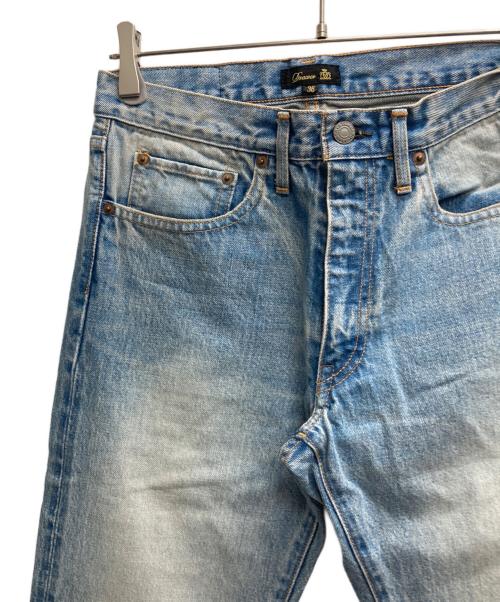 DRAWER（ドゥロワー）Drawer (ドゥロワー) ブラストセルビッチデニム インディゴ サイズ:36の古着・服飾アイテム