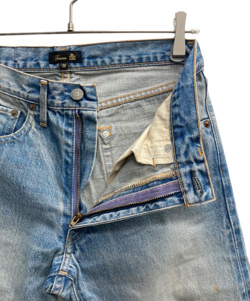 DRAWER（ドゥロワー）Drawer (ドゥロワー) ブラストセルビッチデニム インディゴ サイズ:36の古着・服飾アイテム