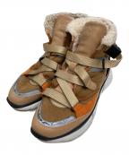 Chloeクロエ）の古着「ハイカットスニーカー」｜ベージュ