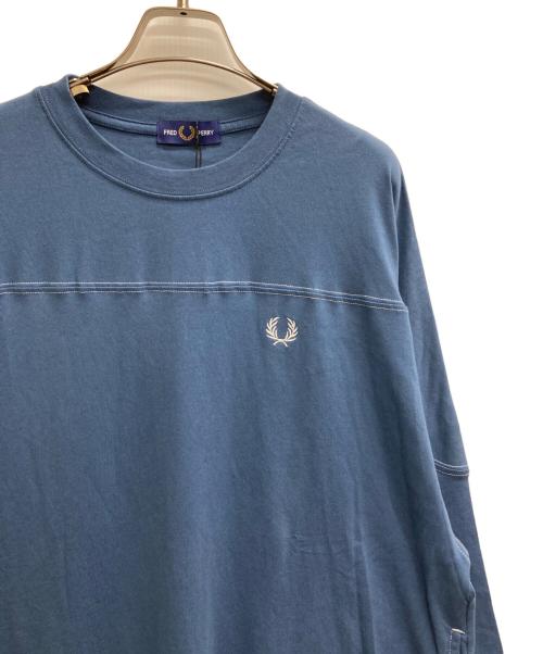 FRED PERRY（フレッドペリー）FRED PERRY (フレッドペリー) カットソーワンピース ネイビー サイズ:F 未使用品の古着・服飾アイテム