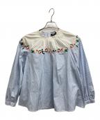 WEEKEND Max Maraウィークエンド マックスマーラ）の古着「ブラウス」｜ブルー