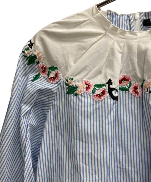 WEEKEND Max Mara（ウィークエンド マックスマーラ）WEEKEND Max Mara (ウィークエンド マックスマーラ) ブラウス ブルー サイズ:40の古着・服飾アイテム