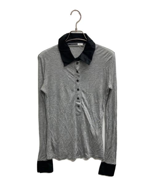 SPORT MAX（スポーツマックス）SPORT MAX (スポーツマックス) ポロシャツ グレー サイズ:Sの古着・服飾アイテム