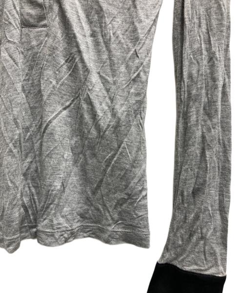 SPORT MAX（スポーツマックス）SPORT MAX (スポーツマックス) ポロシャツ グレー サイズ:Sの古着・服飾アイテム