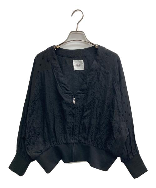 ear PAPILLONNER（イアパピヨネ）ear PAPILLONNER (イアパピヨネ) スカーフブルゾン ブラック サイズ:Fの古着・服飾アイテム