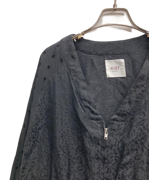 ear PAPILLONNER（イアパピヨネ）ear PAPILLONNER (イアパピヨネ) スカーフブルゾン ブラック サイズ:Fの古着・服飾アイテム