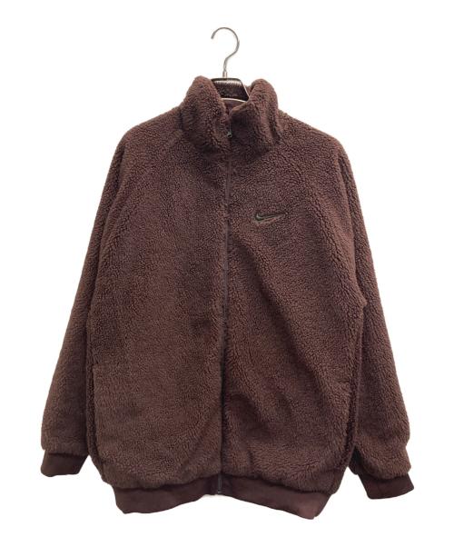 NIKE（ナイキ）NIKE (ナイキ) NSW WNTR REV FULLZIP JACKET ブラウン サイズ:Mの古着・服飾アイテム