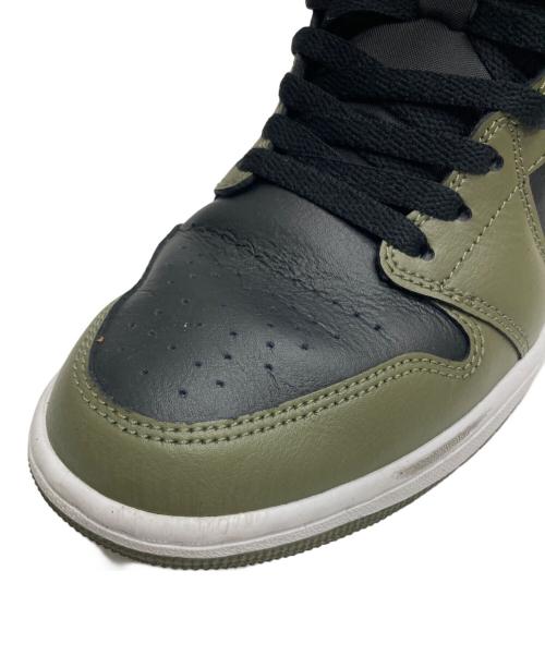 NIKE（ナイキ）NIKE (ナイキ) AIR JORDAN 1 MID グリーン サイズ:26.5の古着・服飾アイテム