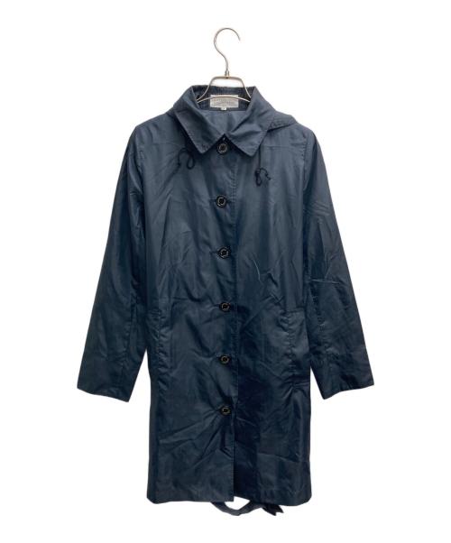 MACKINTOSH PHILOSOPHY（マッキントッシュ フィロソフィー）MACKINTOSH PHILOSOPHY (マッキントッシュ フィロソフィー) ステンカラーコート ネイビー サイズ:36の古着・服飾アイテム