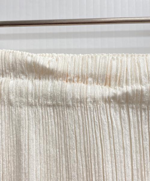 PLEATS PLEASE（プリーツプリーズ）PLEATS PLEASE (プリーツプリーズ) プリーツスカート ホワイト サイズ:2の古着・服飾アイテム