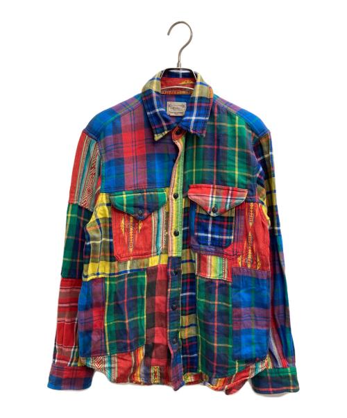 POLO RALPH LAUREN（ポロ・ラルフローレン）POLO RALPH LAUREN (ポロ・ラルフローレン) チェックシャツ レッド サイズ:XSの古着・服飾アイテム