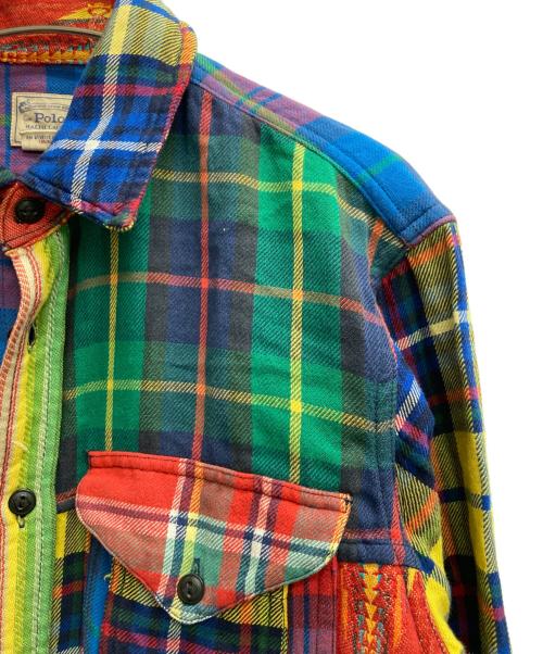 POLO RALPH LAUREN（ポロ・ラルフローレン）POLO RALPH LAUREN (ポロ・ラルフローレン) チェックシャツ レッド サイズ:XSの古着・服飾アイテム