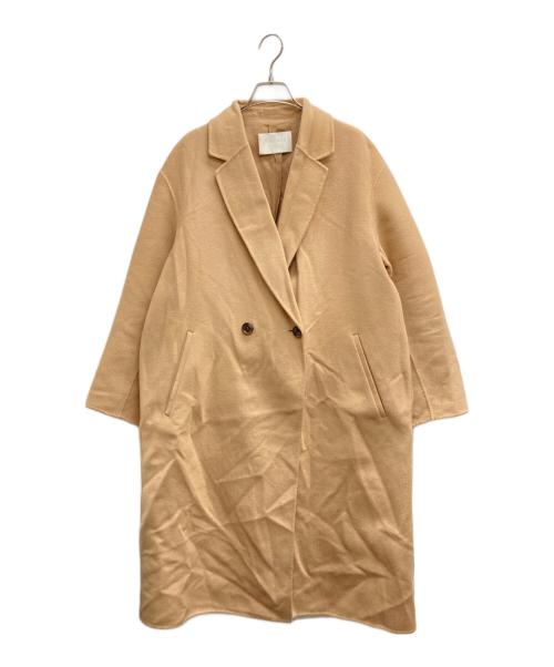 BALLSEY（ボールジィ）BALLSEY (ボールジィ) ウールカシミヤリバー チェスターコート ブラウン サイズ:36の古着・服飾アイテム