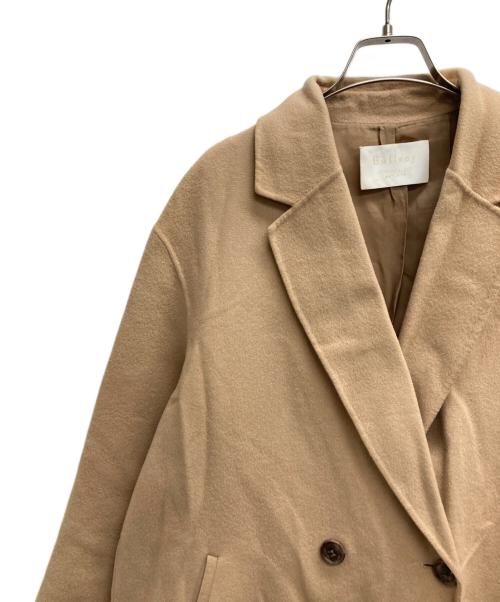 BALLSEY（ボールジィ）BALLSEY (ボールジィ) ウールカシミヤリバー チェスターコート ブラウン サイズ:36の古着・服飾アイテム