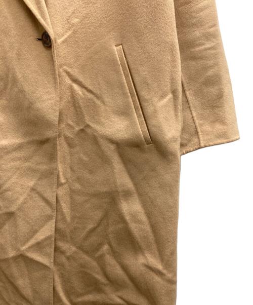BALLSEY（ボールジィ）BALLSEY (ボールジィ) ウールカシミヤリバー チェスターコート ブラウン サイズ:36の古着・服飾アイテム