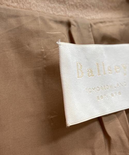 BALLSEY（ボールジィ）BALLSEY (ボールジィ) ウールカシミヤリバー チェスターコート ブラウン サイズ:36の古着・服飾アイテム