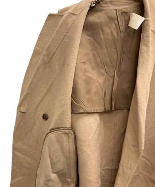 BALLSEY（ボールジィ）BALLSEY (ボールジィ) ウールカシミヤリバー チェスターコート ブラウン サイズ:36の古着・服飾アイテム