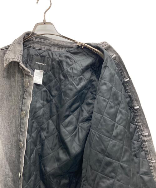 masonprince（メゾンプリンス）MASONPRINCE (メゾンプリンス) ダメージ加工デニムジャケット グレー サイズ:2の古着・服飾アイテム