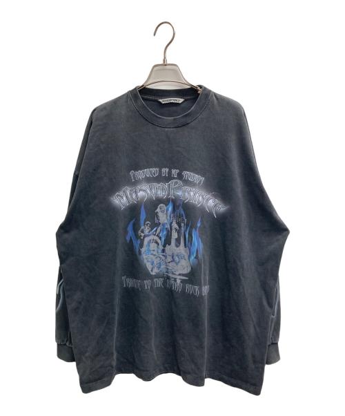 masonprince（メゾンプリンス）masonprince (メゾンプリンス) ロングスリーブカットソー ブラック サイズ:2の古着・服飾アイテム