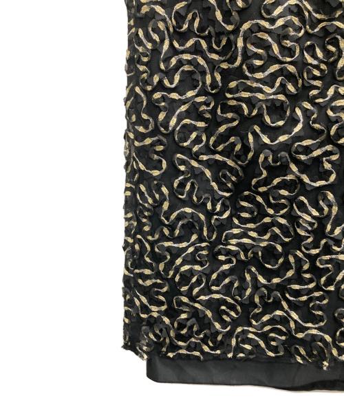 SLOBE IENA（スローブ イエナ）SLOBE IENA (スローブ イエナ) Fancy Iラインスカート ブラック サイズ:記載無しの古着・服飾アイテム