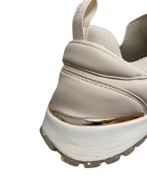 +DIANA（プラスダイアナ）+DIANA (プラスダイアナ) ニットコンビスニーカー アイボリー サイズ:24.0cmの古着・服飾アイテム