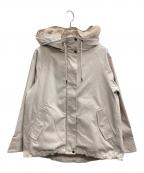PLSTプラステ）の古着「マウンテンパーカー」｜ベージュ