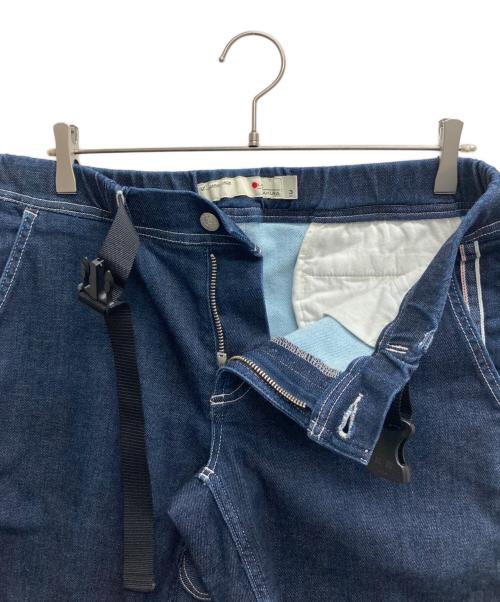 BLUE SAKURA（ブルーサクラ）BLUE SAKURA (ブルーサクラ) CLIMBING PANTS インディゴ サイズ:32の古着・服飾アイテム