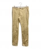 BLACK LABEL CRESTBRIDGEブラックレーベル クレストブリッジ）の古着「ストレートパンツ」｜ベージュ