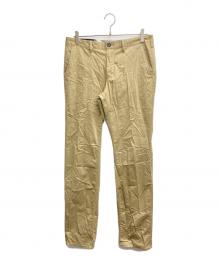 BLACK LABEL CRESTBRIDGE（ブラックレーベル クレストブリッジ）の古着「ストレートパンツ」｜ベージュ